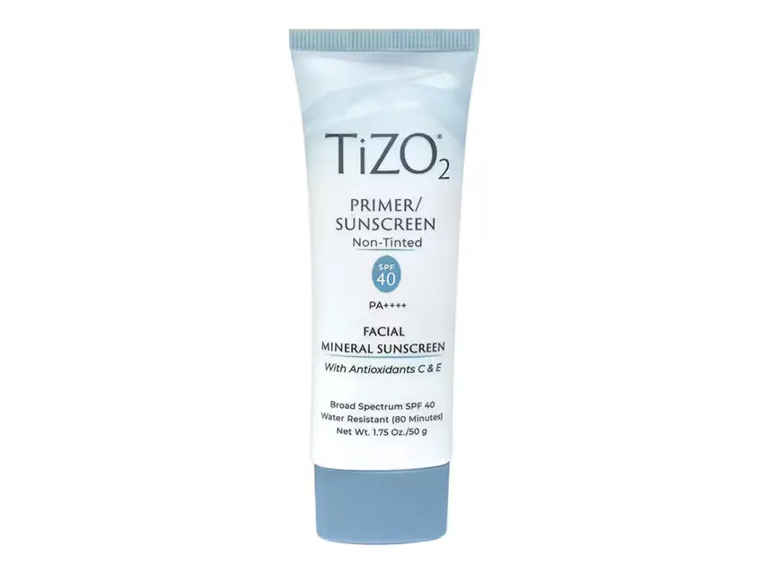 包順豐 章小蕙推薦美國 Tizo2 物理防曬霜 SPF40防紫外線隔離敏感肌孕婦可用50g PRIMER /SUNSCREEN Non-Tinted FACIAL
MINERAL SUNSCREEN