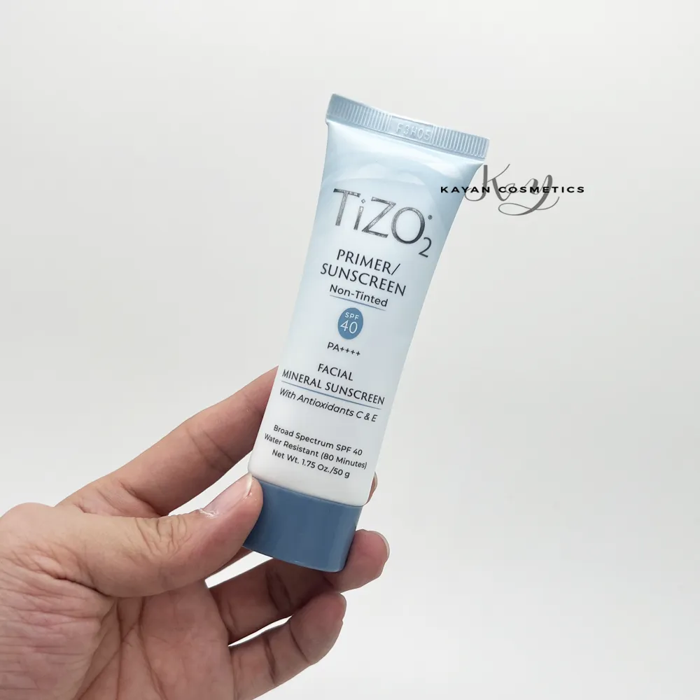 包順豐 章小蕙推薦美國 Tizo2 物理防曬霜 SPF40防紫外線隔離敏感肌孕婦可用50g PRIMER /SUNSCREEN Non-Tinted FACIAL
MINERAL SUNSCREEN