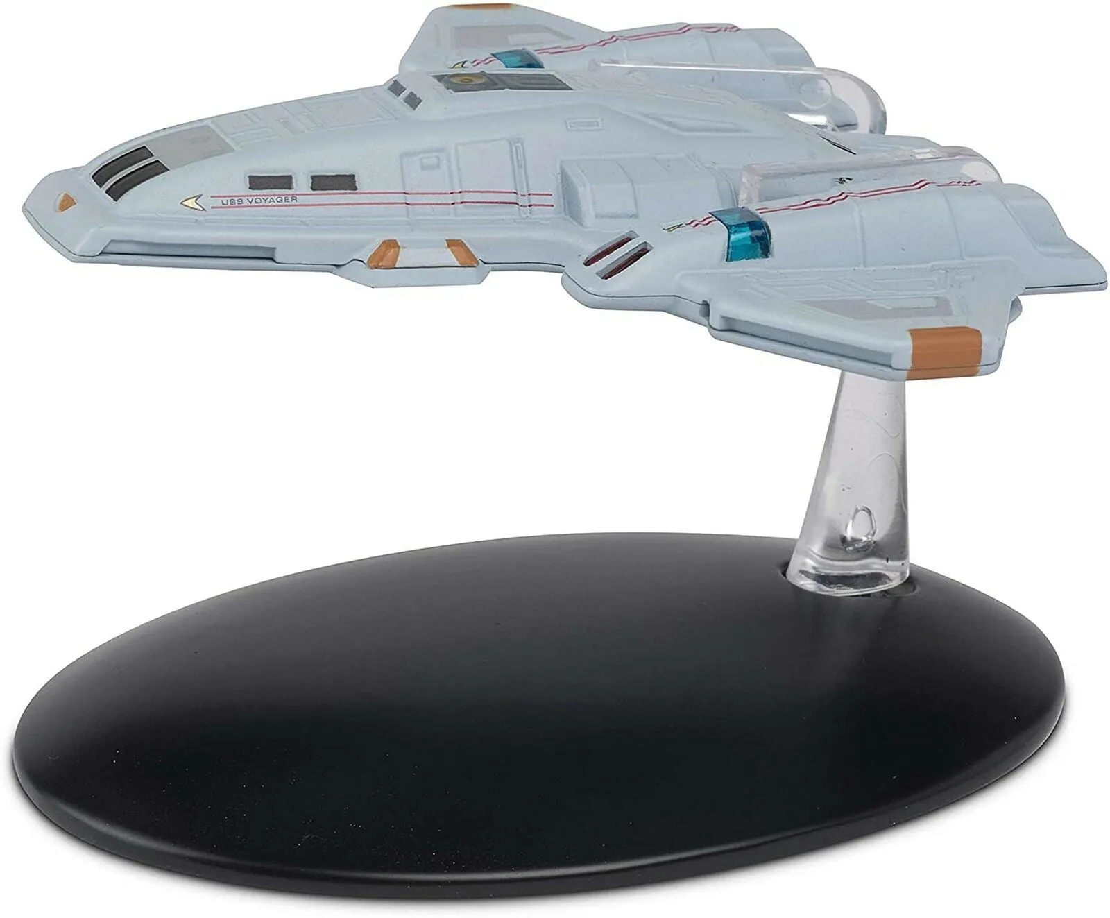 #78 U.S.S. Voyager's Aeroshuttle Diecast Model Ship (Star Trek / Eaglemoss)