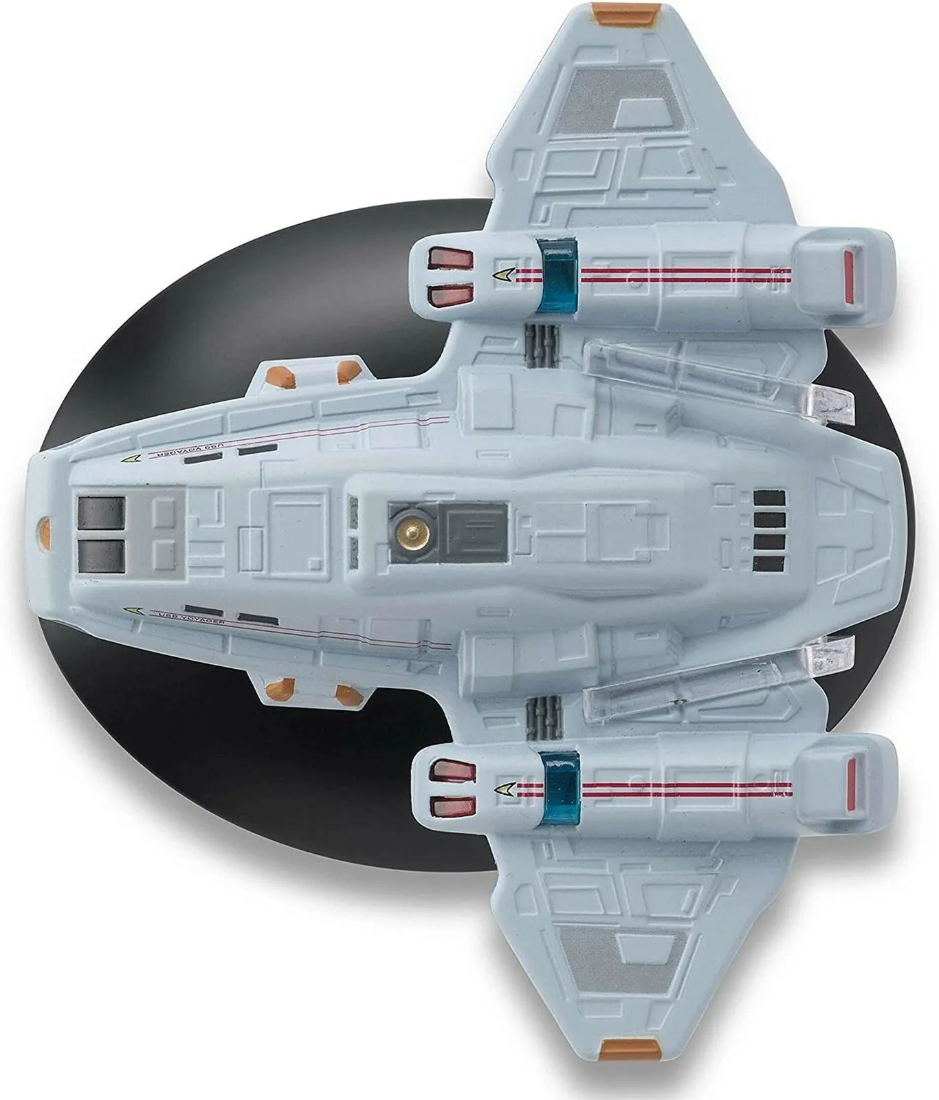 #78 U.S.S. Voyager's Aeroshuttle Diecast Model Ship (Star Trek / Eaglemoss)