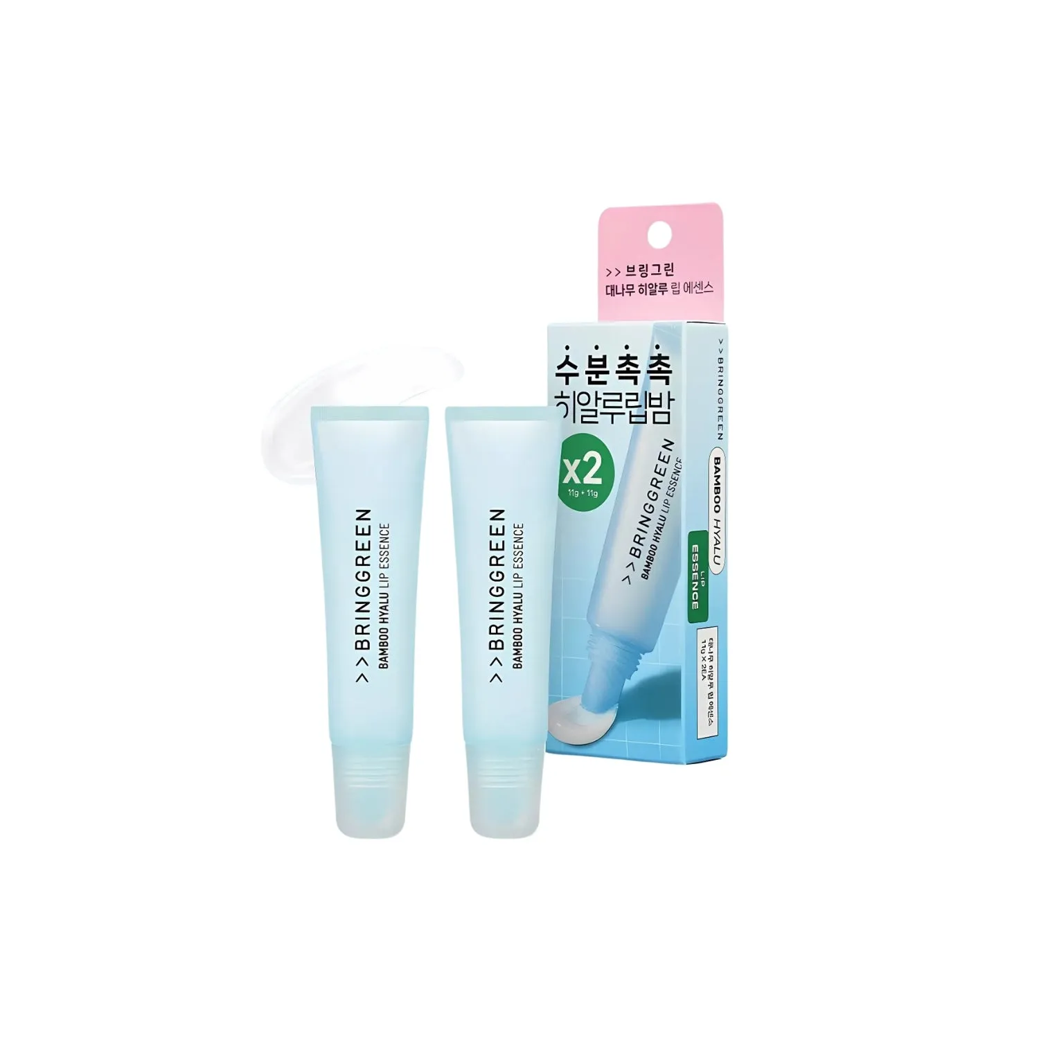 Bamboo Hyalu Lip Essence Double Set