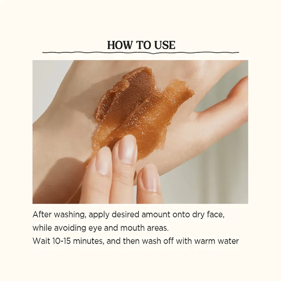 Black Sugar Wash Off Mask 120g