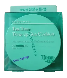 Bring Green Tea Tree Tone-up Sun Cushion SPF 50