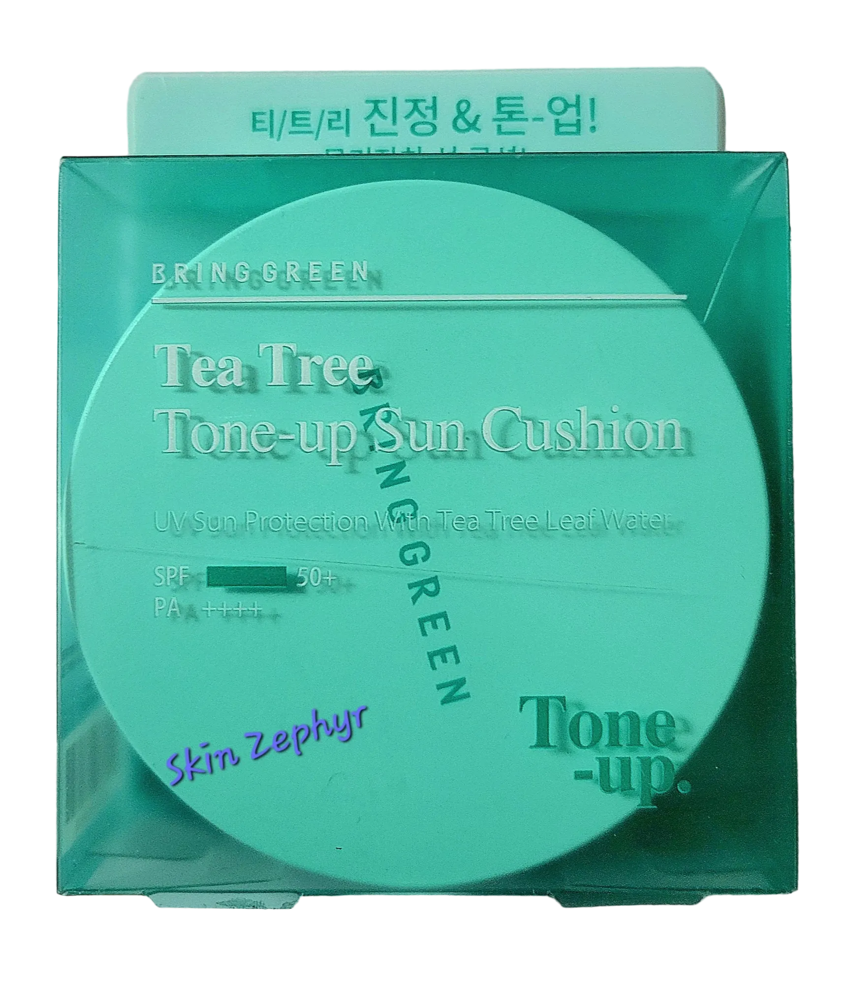 Bring Green Tea Tree Tone-up Sun Cushion SPF 50