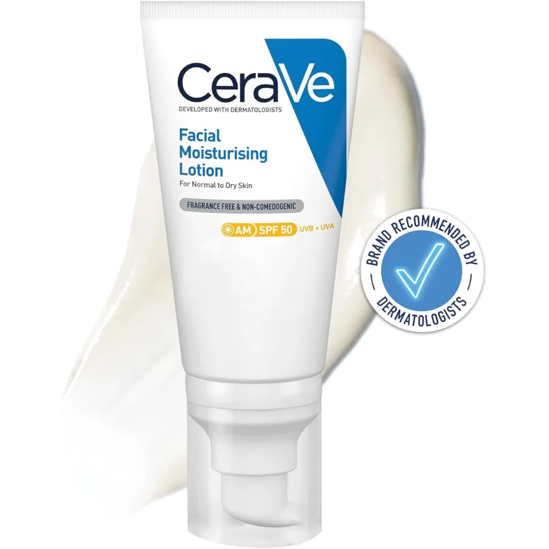 CeraVe AM Facial Moisturising Lotion SPF50 52ML (T)