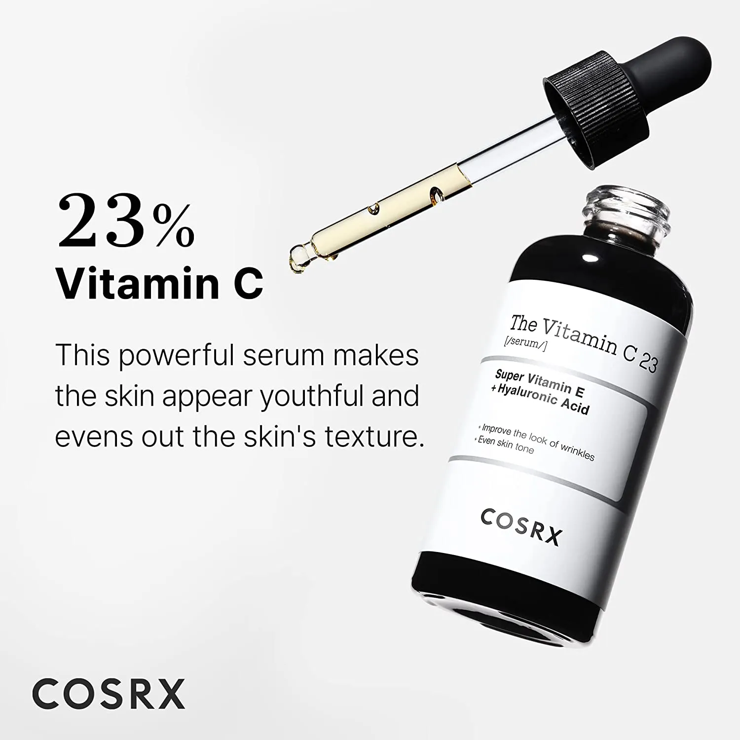 COSRX Vitamin C 23% Serum with Vitamin E & Hyaluronic Acid