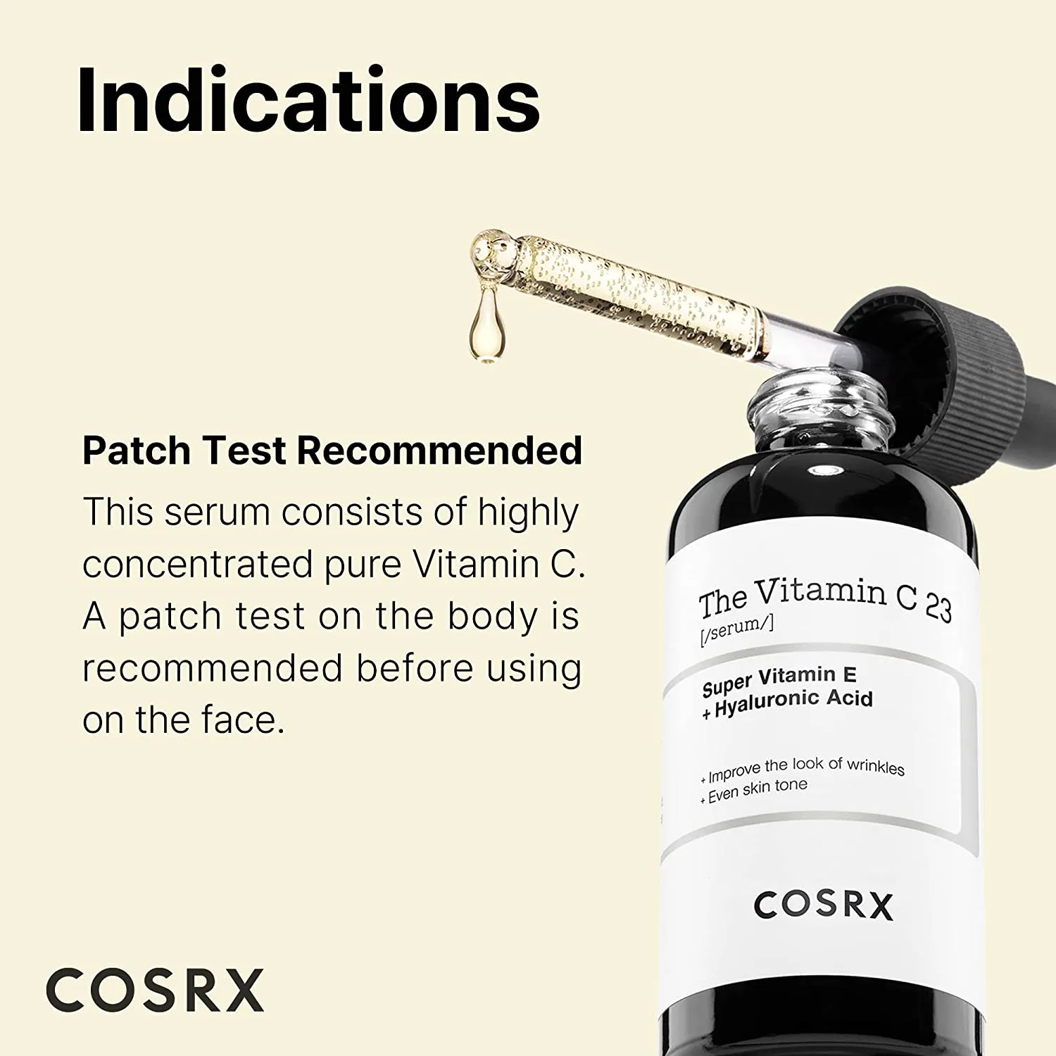 COSRX Vitamin C 23% Serum with Vitamin E & Hyaluronic Acid