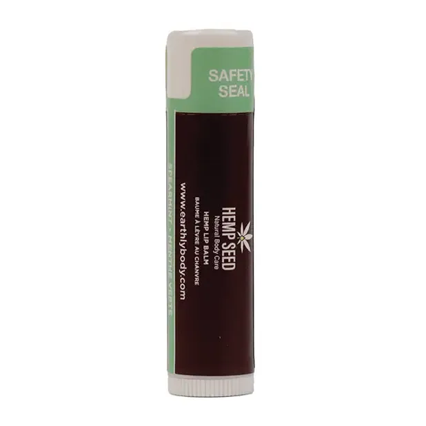 Earthly Body Hemp Seed Lip Balm Stick - Spearmint