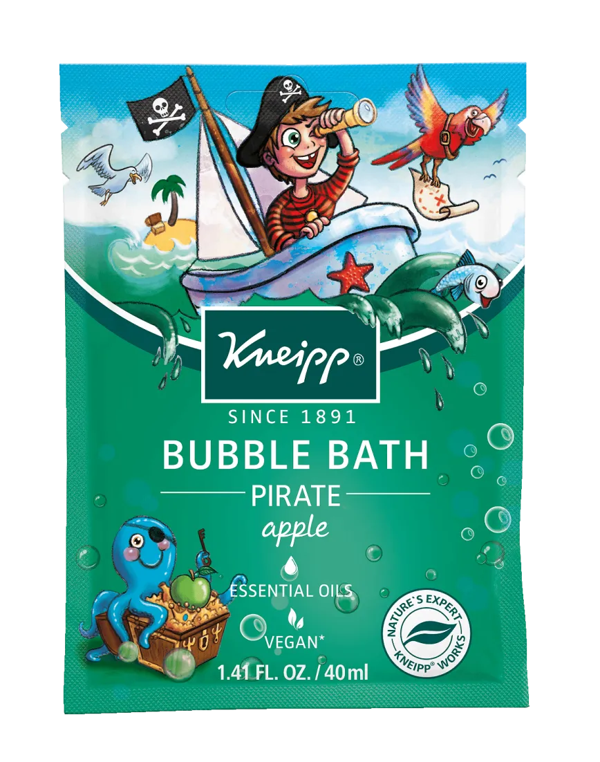 Kneipp Apple Bubble Bath "Pirate" - For Kids