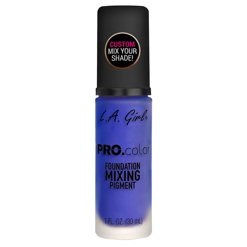 L.A. GIRL - PRO.color Foundation Mixing Pigment Blue - 1 fl. oz. (30ml)