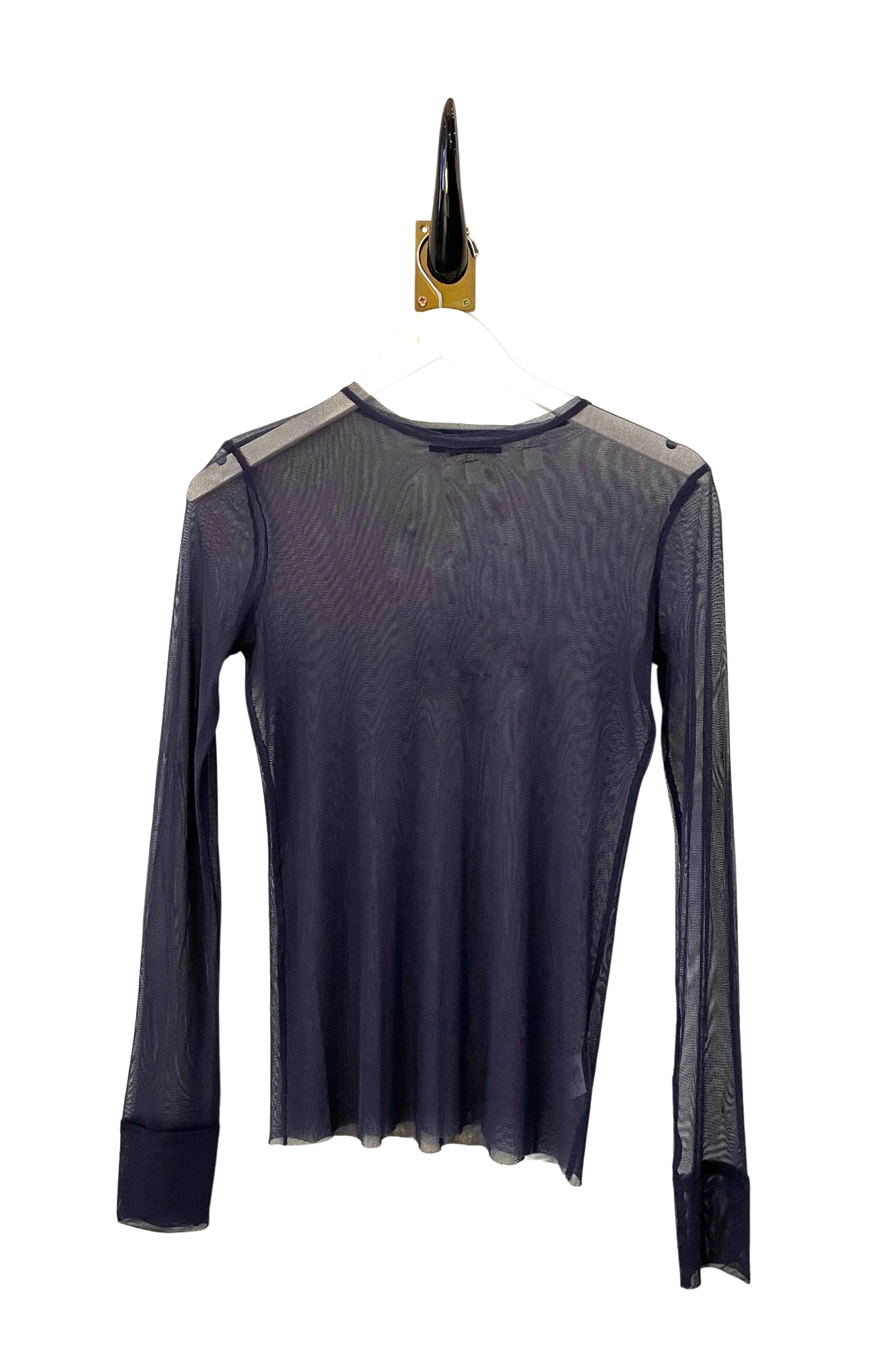 Longsleeve Silk Tulle T - Nightfall