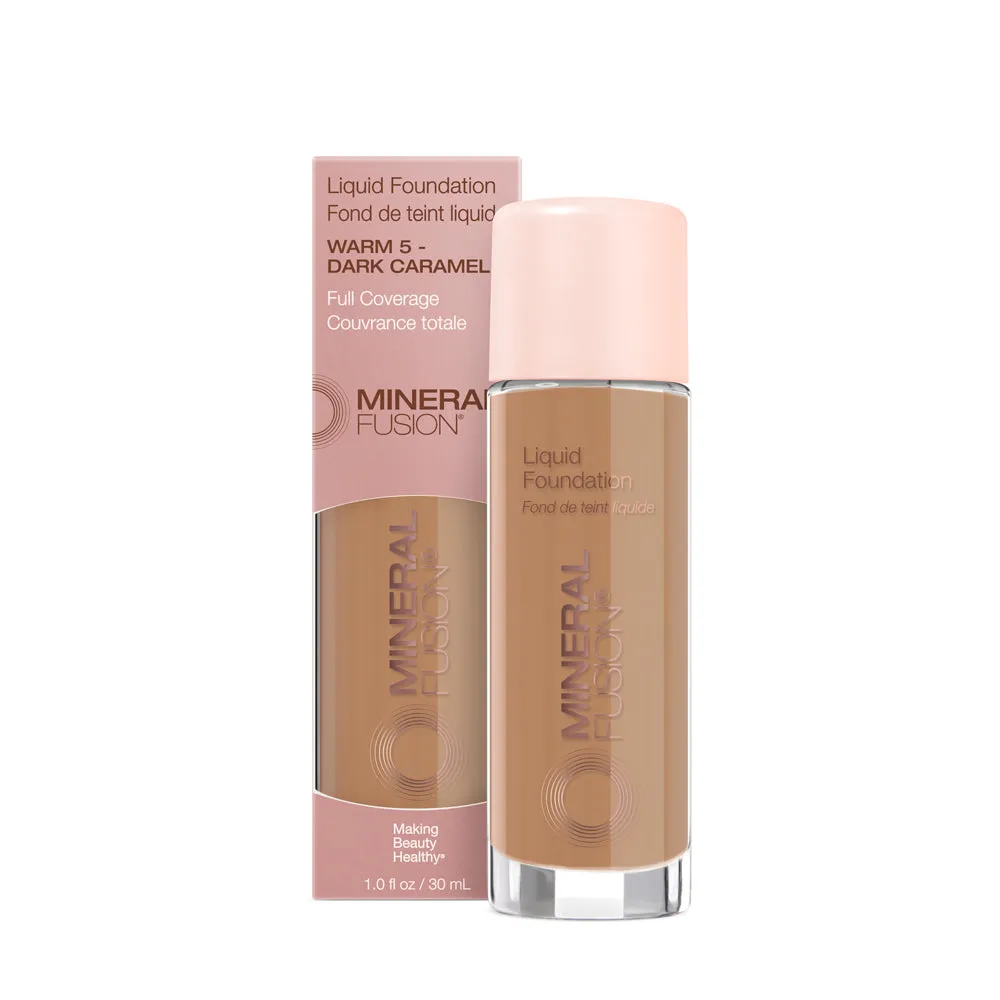 Mineral Fusion - Liquid Foundation Warm 5, 30 mL