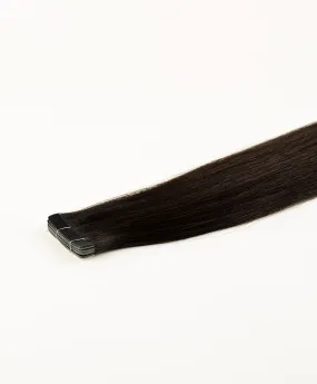 Natural Black, 22" Slim Tape-In Hair Extensions, #N13