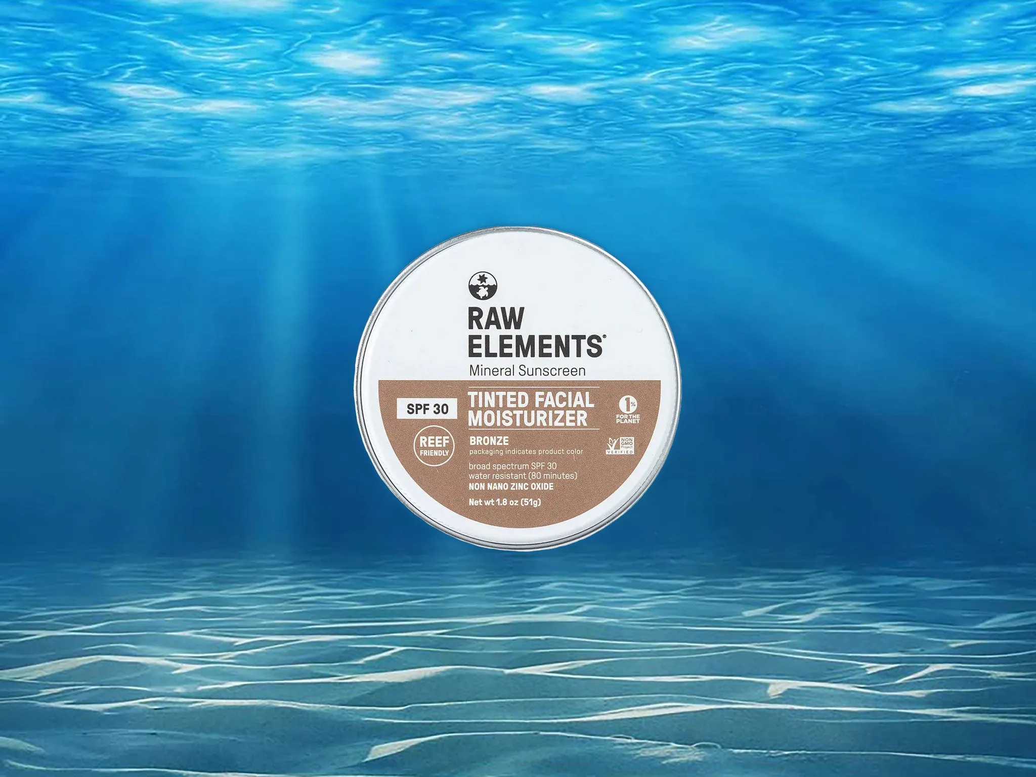 Raw Elements SPF30 Tinted Moisturizer