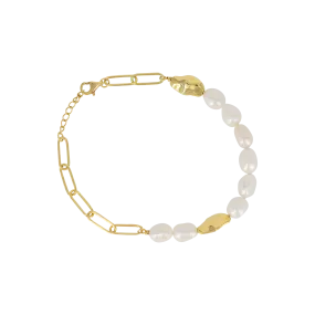 SEAFOAM PEARL BRACELET