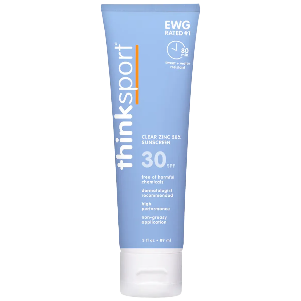 Thinksport Clear Zinc Sunscreen SPF 30