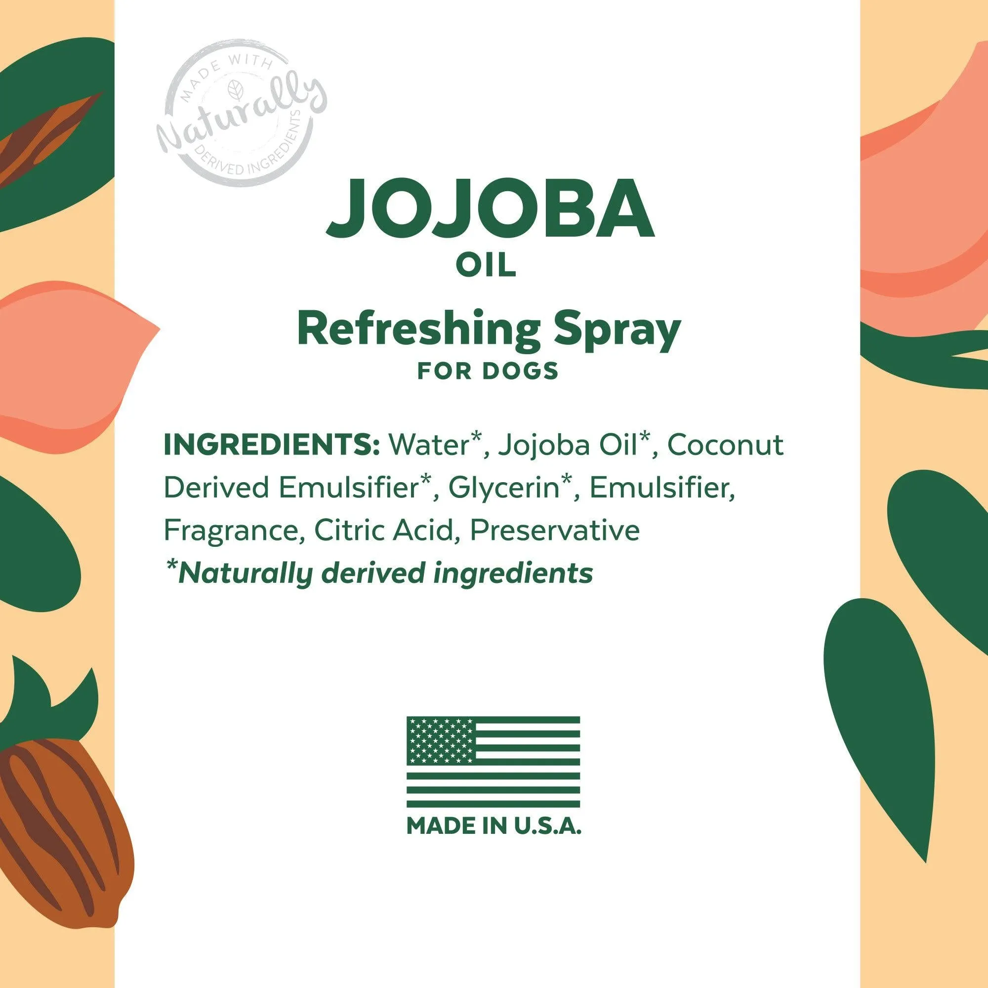 Tropiclean Essentials - Jojoba oil refreshing spray for dogs