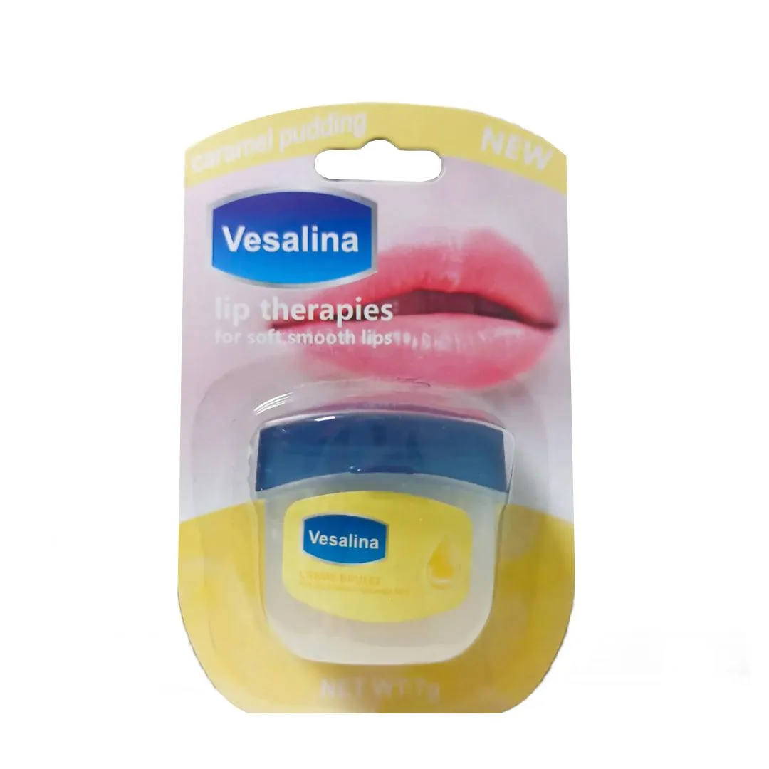 Vesalina Lip Balm For Soft & Smooth Lips - 4 Flavors × 7g